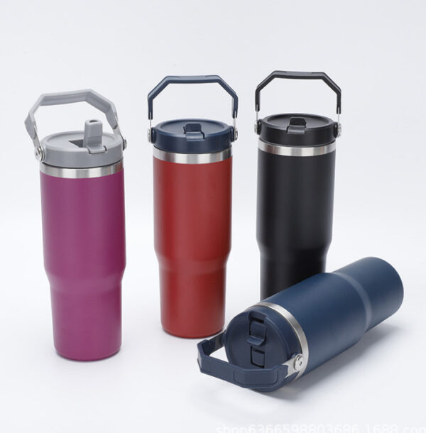 custom branded handle 30OZ insulated bottle